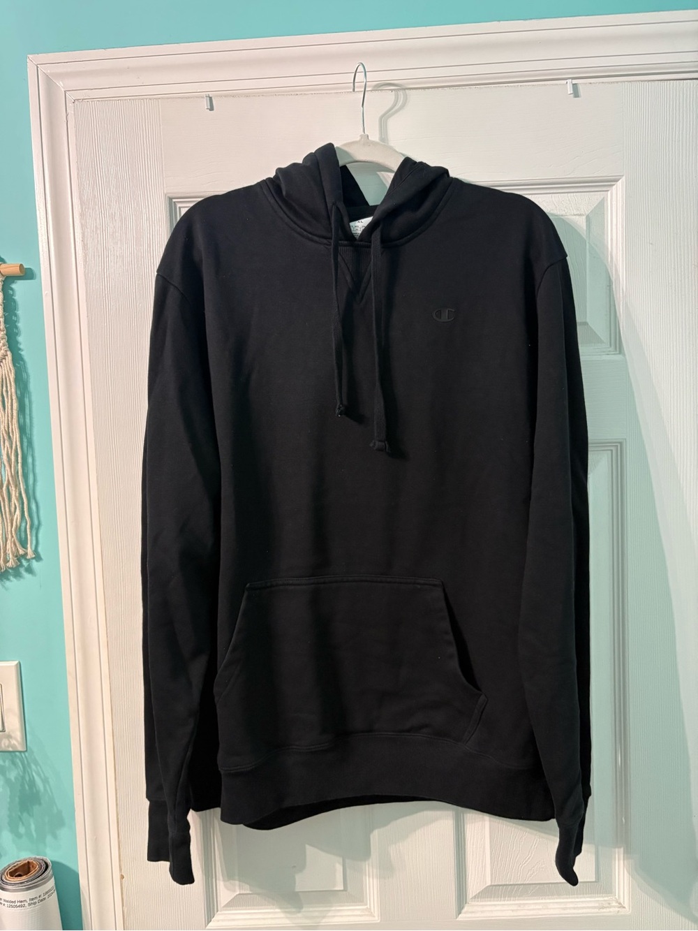 Champion Women's Black Pullover Hoodie